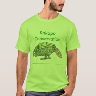 Camiseta T-shirt do Kakapo