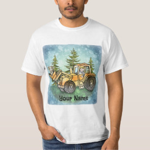 Camiseta t-shirt do Kid do carregador frontal