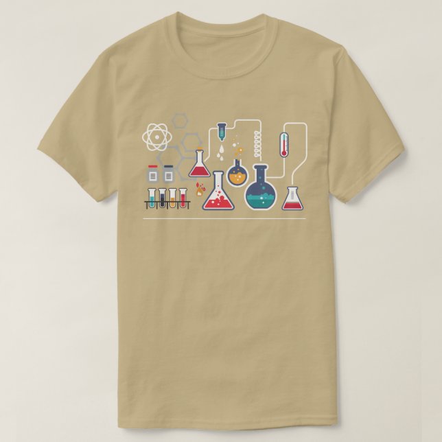 Camiseta t-shirt do laboratório (Frente do Design)