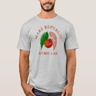 Camiseta T-shirt do laboratório de Atmo da república de