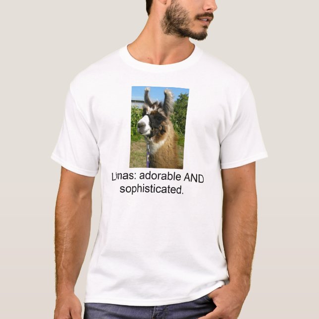 Camiseta T-shirt do lama (Frente)