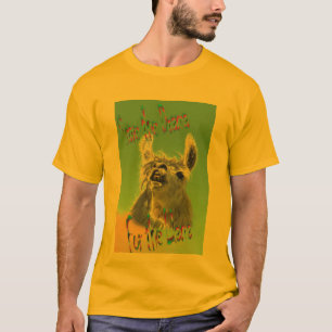 Camiseta T-shirt do lama do drama