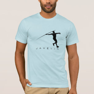 Camiseta T-shirt do lance de dardo do atletismo