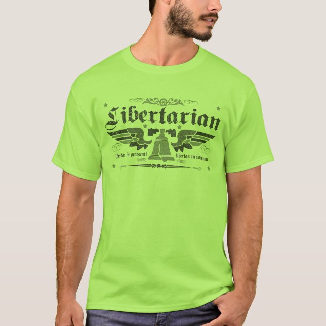 Camiseta T-shirt do libertário (Frente)