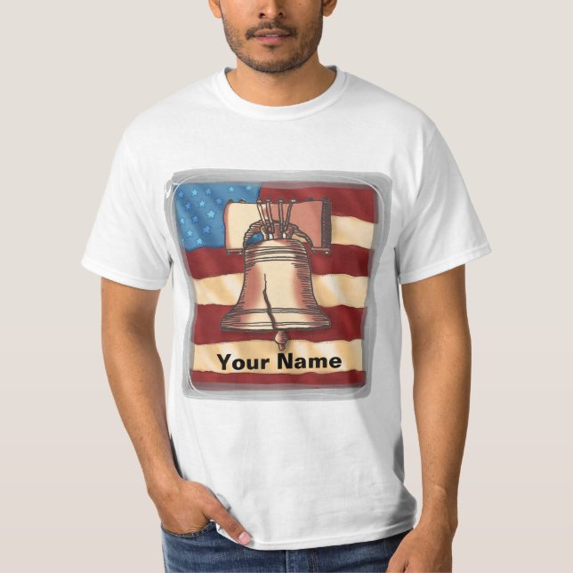 Camiseta t-shirt do Liberty Bell (Frente)