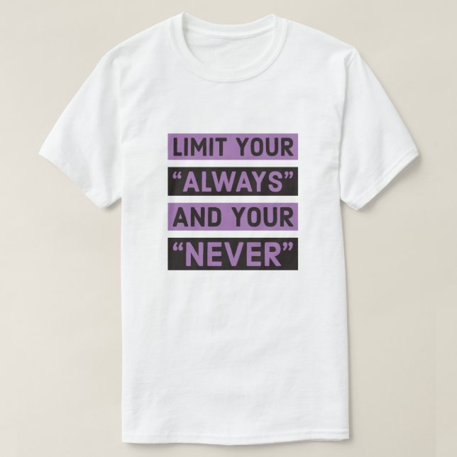 CAMISETA T-SHIRT DO LIMITE (Frente do Design)