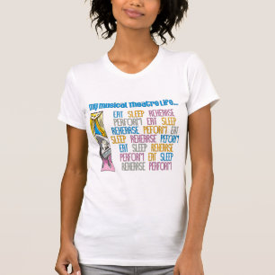 Camiseta T-shirt do Lite das minhas mulheres da vida do