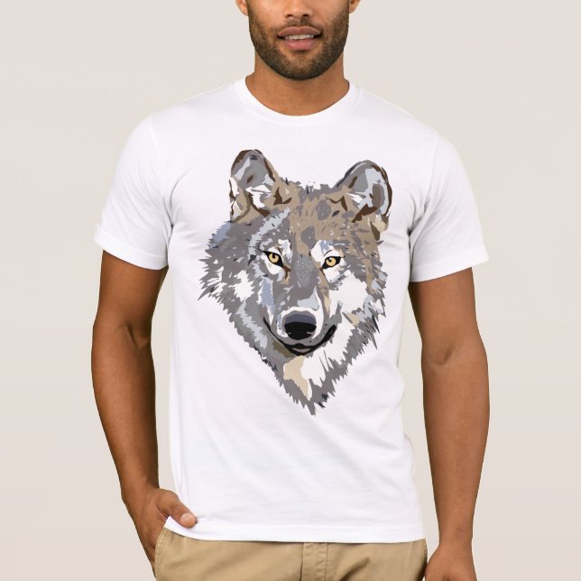 Camiseta t-shirt do lobo (Frente)