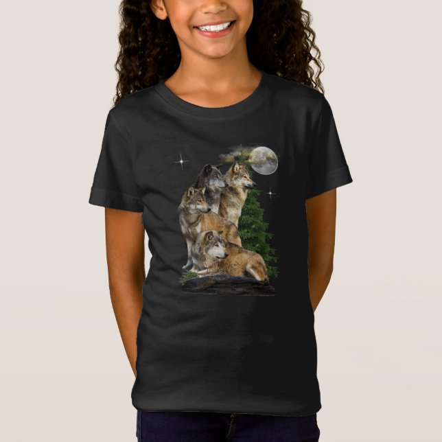 Camiseta t-shirt do lobo (Frente)