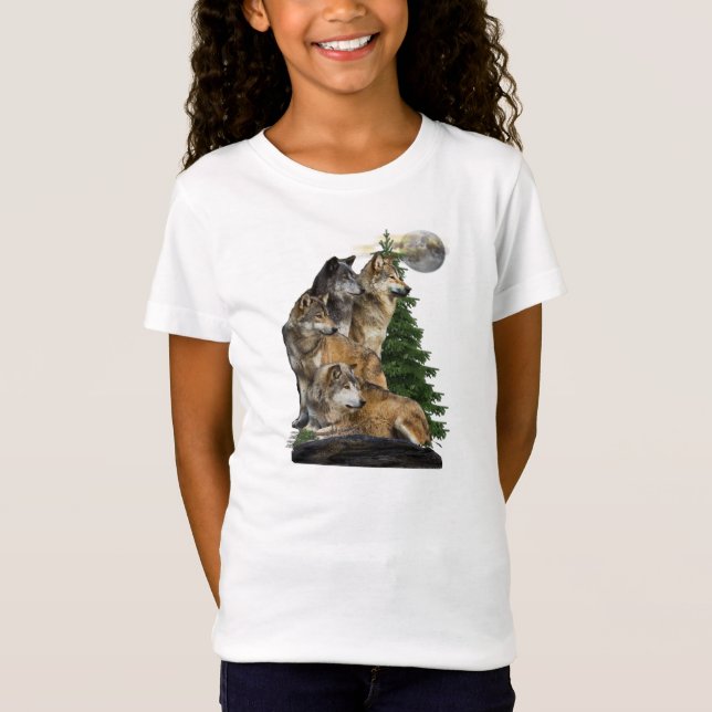 Camiseta t-shirt do lobo (Frente)