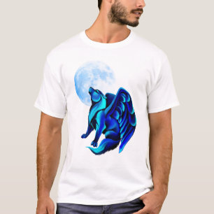 Camiseta T-shirt do lobo da fantasia