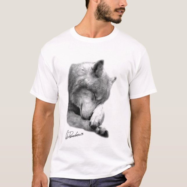 CAMISETA T-SHIRT DO LOBO DE TIEN (Frente)