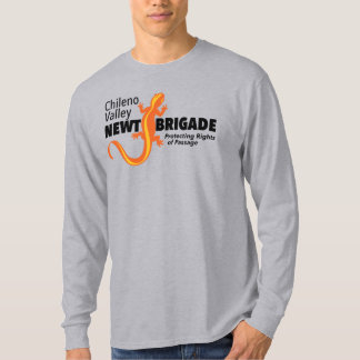 Camiseta t-shirt do logotipo Chileno Valley Newt Brigade