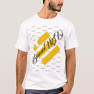 Camiseta T-Shirt do LOGOTIPO DA MOEDA CRYPTO DA BINANCE USD