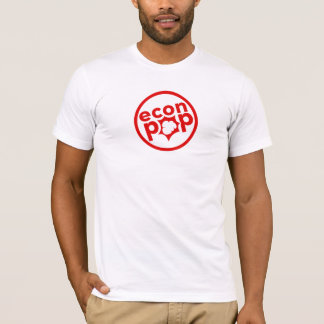 Camiseta T-shirt do logotipo de EconPop