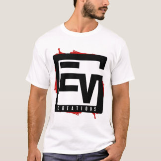 Camiseta T-shirt do logotipo de EV