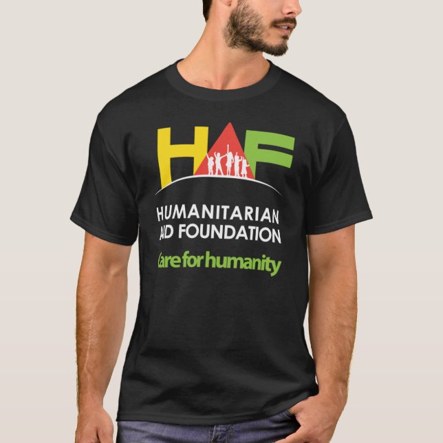 Camiseta T-shirt do logotipo de HAF (Frente)