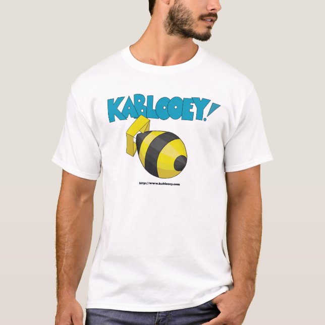 Camiseta T-shirt do logotipo de Kablooey (Frente)