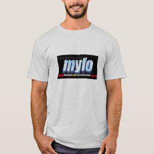 Camiseta T-shirt do logotipo de MYFO