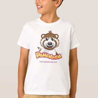 Camiseta T-shirt do logotipo de Pandanda