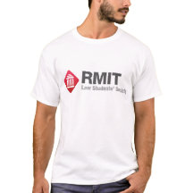 T-shirt do logotipo de RMIT LSS