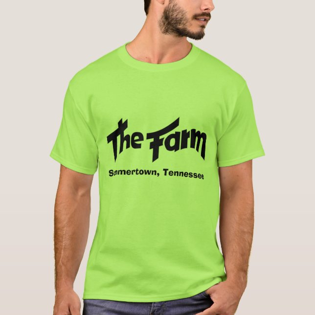Camiseta T-shirt do logotipo de The_Farm (Frente)