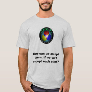 Camiseta T-shirt do logotipo de UFO-PI