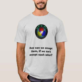 Camiseta T-shirt do logotipo de UFO-PI