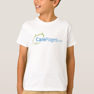 Camiseta t-shirt do logotipo do miúdo de CarePages.com