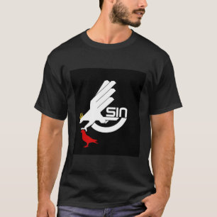 Camiseta T-shirt do logotipo do pecado