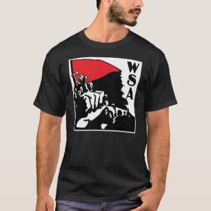 Camiseta t-shirt do logotipo do wsa