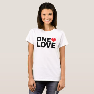 Camiseta T-Shirt do Logotipo OneLove