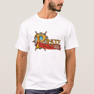 Camiseta T-shirt do logotipo Pirate101