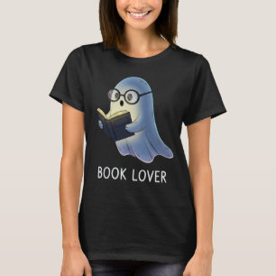 Camiseta T-Shirt do Lover do Livro Fantasma   Engraçado Ner