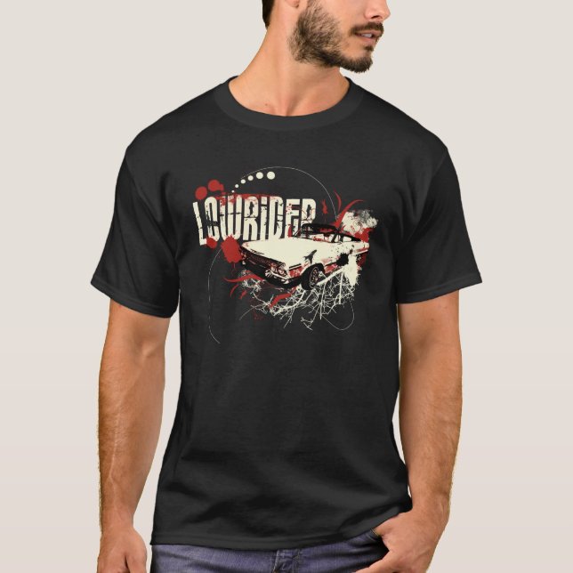 Camiseta T-shirt do Lowrider de Chevy (Frente)