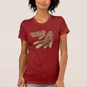 Camiseta T-shirt do macaco da peúga