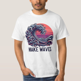 Camiseta T-shirt do Make Waves
