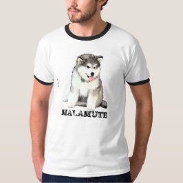Camiseta T-shirt do Malamute do Alasca