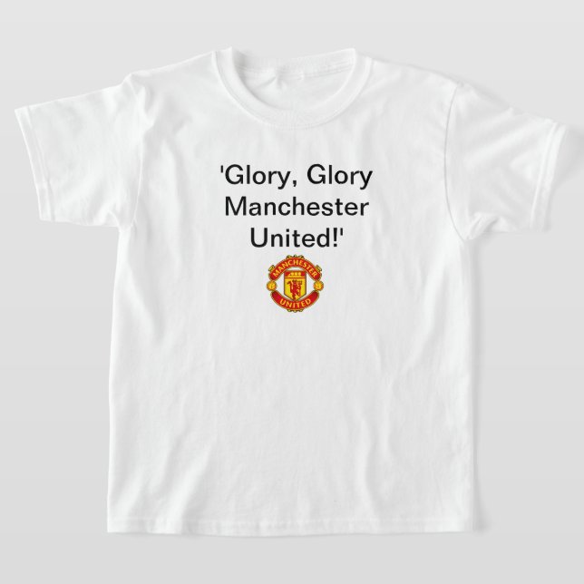 Camiseta t-shirt do Manchester United (Postura )