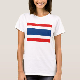 Camiseta T-shirt do mapa da bandeira x de Tailândia