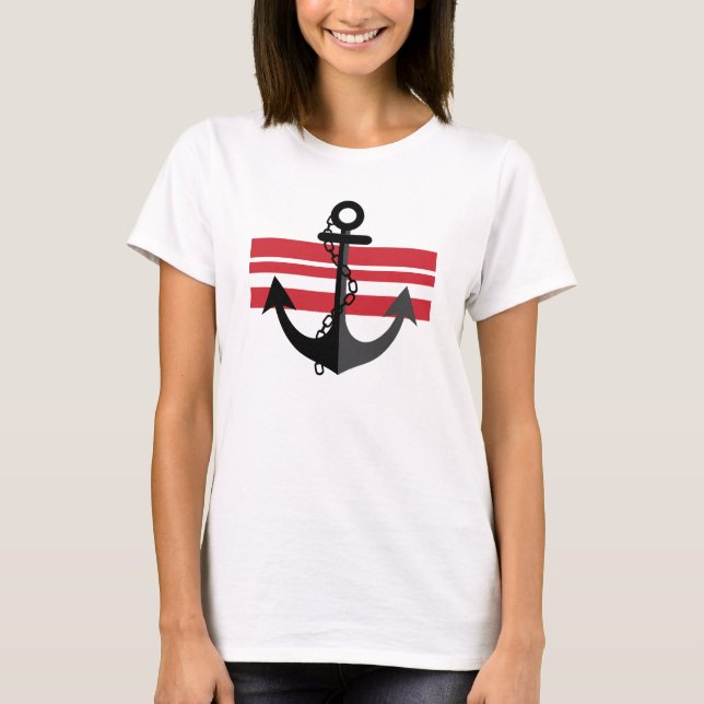 Camiseta T-shirt do marinheiro (Frente)