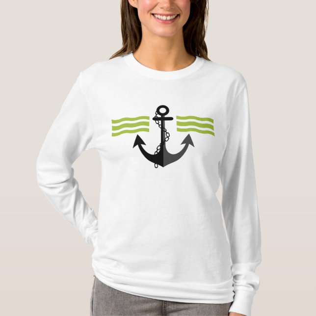 Camiseta T-shirt do marinheiro (Frente)