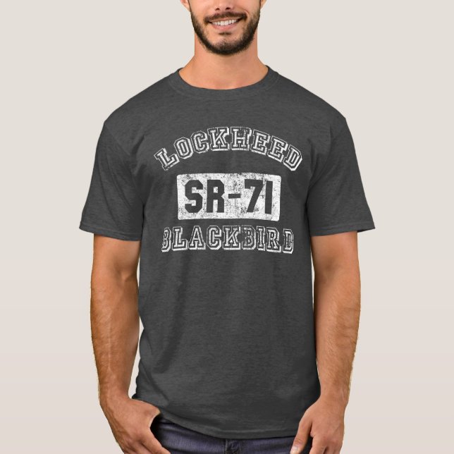 Camiseta T-shirt do melro SR-71 (Frente)