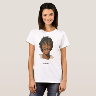 Camiseta T-shirt do menino de Beni Amer para mulheres