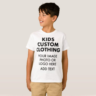 Camiseta T-SHIRT DO MENINO Personalizado - BRANCO