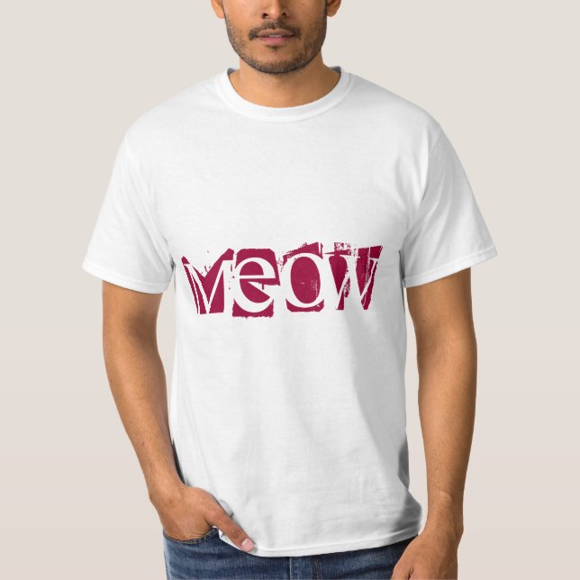 Camiseta T-shirt do Meow (Frente)