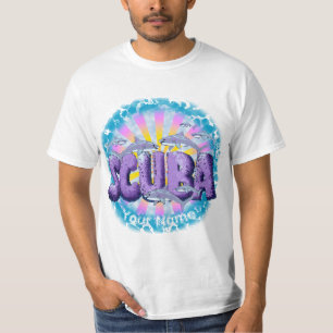 Camiseta T-shirt do mergulhador do tubarão
