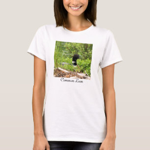Camiseta T-shirt do MERGULHÃO-DO-NORTE do ASSENTAMENTO