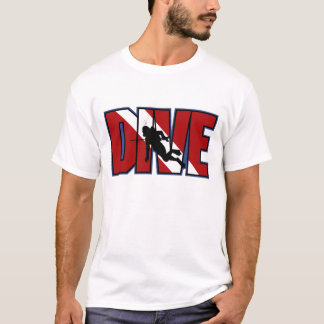 Camiseta T-shirt do mergulho