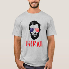 Camiseta T-shirt do merica de Abraham Lincoln '
